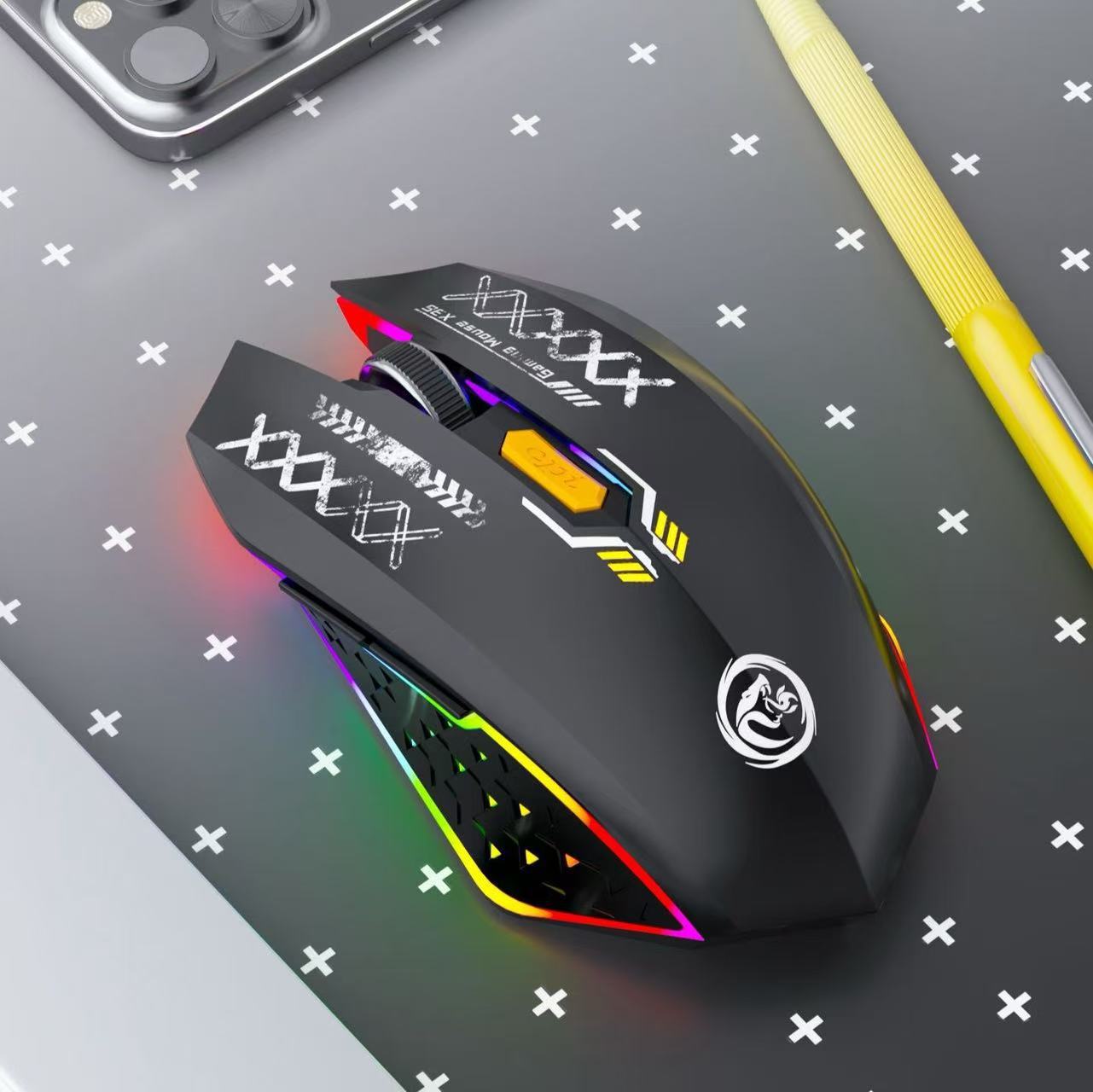 Wireless mouse bluetooth mecha charging machinery e-sports game office silent silent laptop accessories