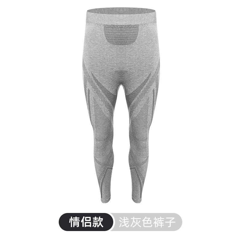 Outdoor mountaineering merino wool quick-drying underwear set men's and women's perspiration breathable sports function ski quick-drying clothes