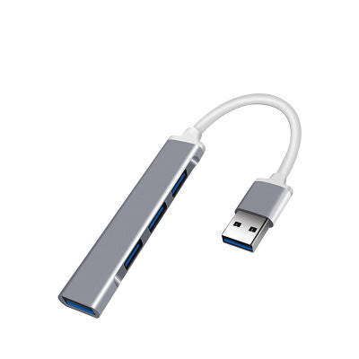 Applicable to Huawei Apple mobile phone computer usbType-c to 4USB3.0 adapter U disk car docking station hub