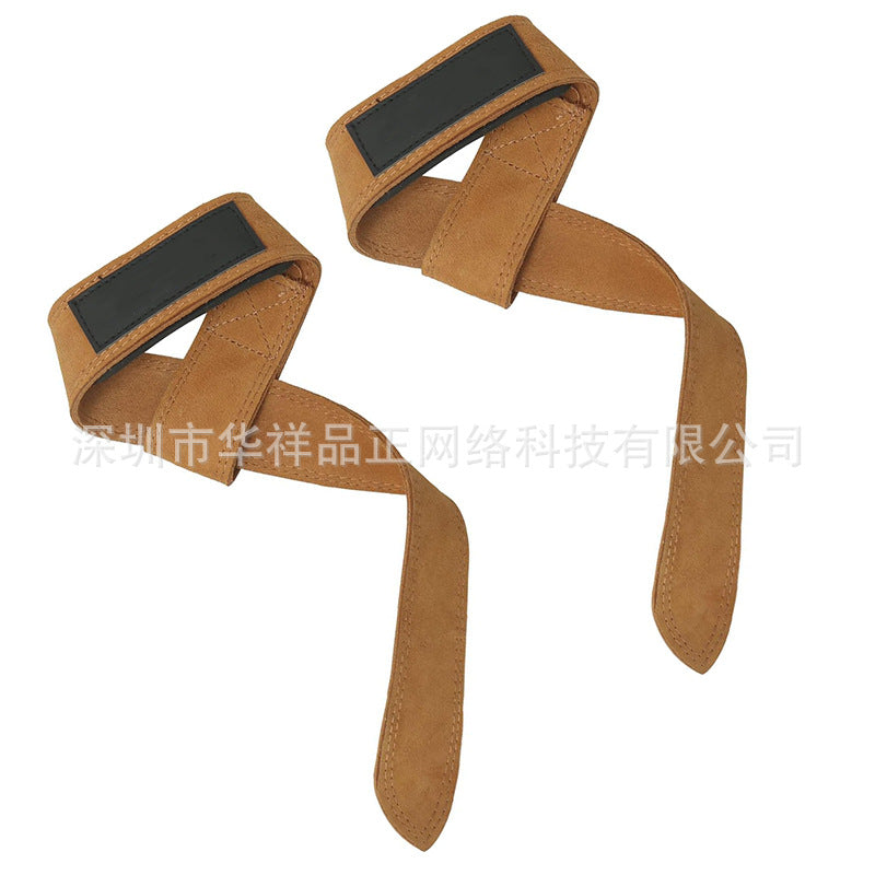 Cross-border sports, fitness, weightlifting, power belt, deadlift grip belt, pull-up training, auxiliary pressure bracelet.