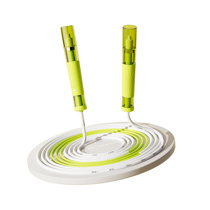 Skipping rope children primary school students blue coach bearing racing rope high school entrance examination speed industry rope knotted