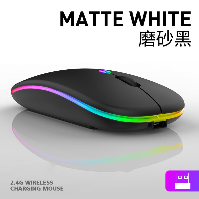 Wireless mouse Charging model Universal silent Spot computer accessories Notebook office Bluetooth dual-mode ergonomics