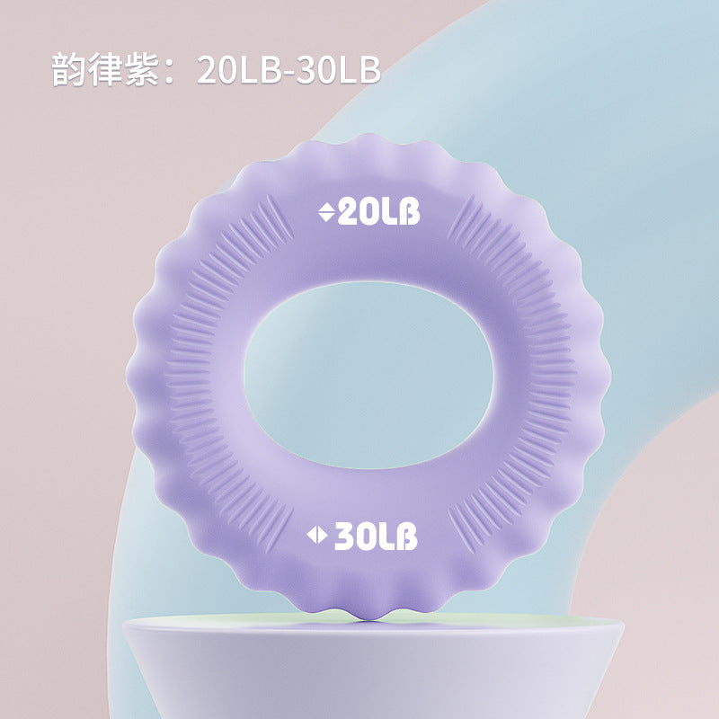 Grip Circle Double Strength Professional Exercise Hand Strength Arm Hand Strength Rehabilitation Training Massage Silicone Grip