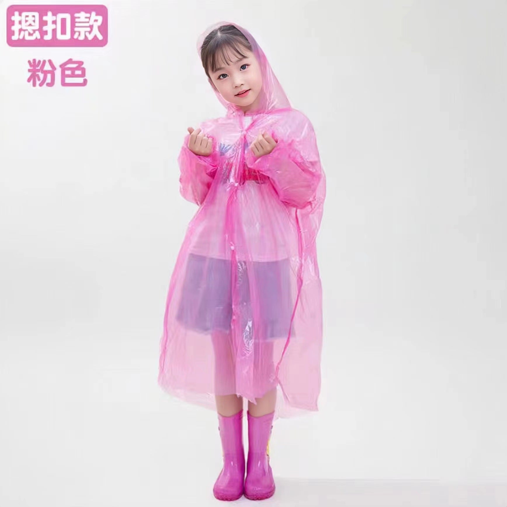Disposable raincoat outdoor mountaineering portable travel raincoat thickened extra large portable raincoat spot supply
