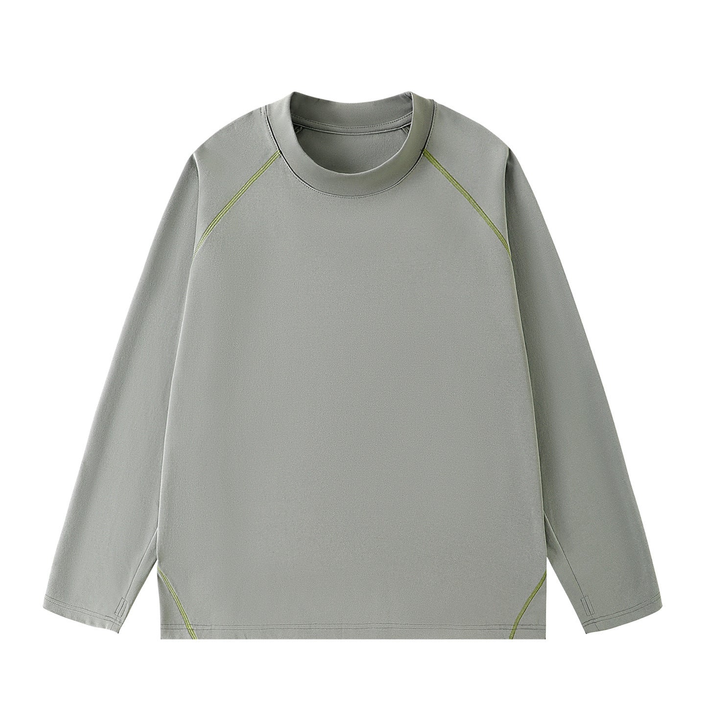 Outdoor running fitness sportswear moisture-absorbing quick-drying bottoming top men's and women's casual slim-fit crew neck long-sleeved t-shirt