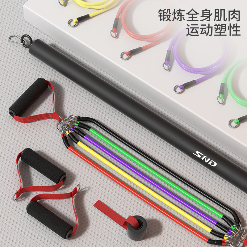 Tension rope Resistance belt Fitness men's chest muscle sports training equipment Open back shoulder training Multifunctional elastic rope Home use