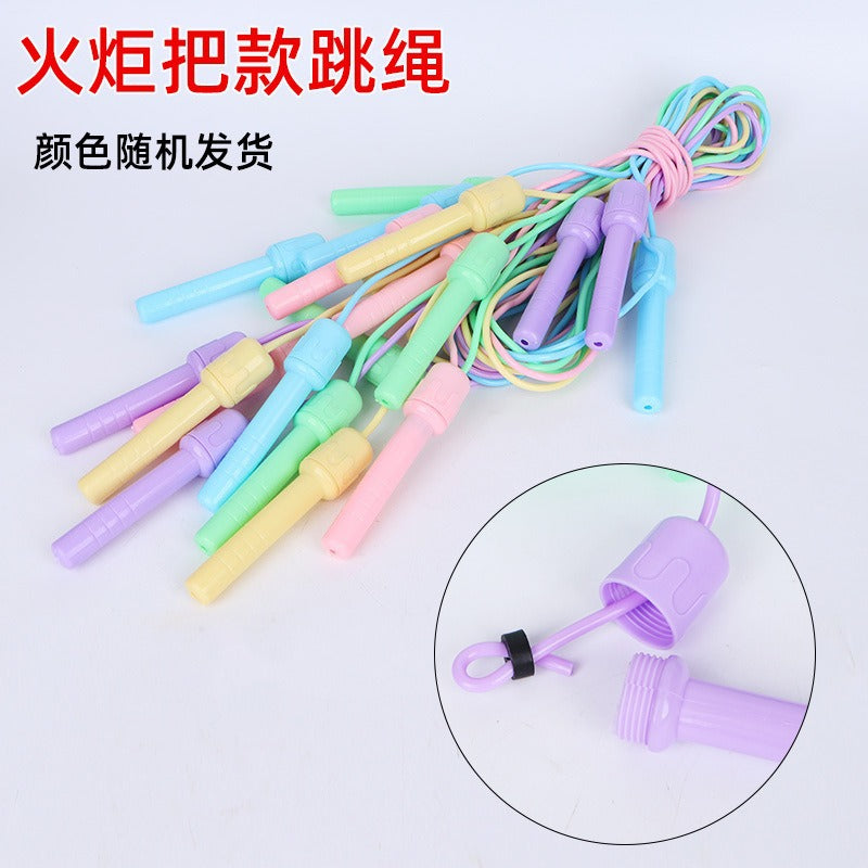 Skipping rope for children, wire rope for primary school students, counting skipping rope without knotting, high school entrance examination students, timing rope examination