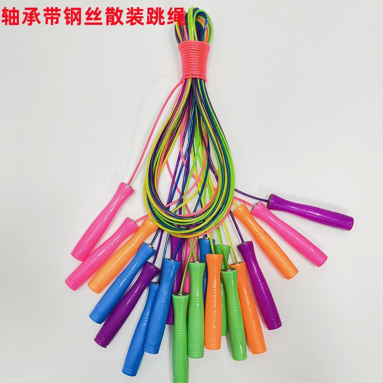 Skipping rope for children, wire rope for primary school students, counting skipping rope without knotting, high school entrance examination students, timing rope examination