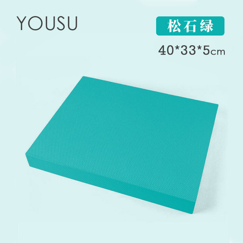Balance Soft Bed Mat Slide Plate Fitness Plate Support Yoga Ankle Core Training Rehabilitation Equipment Thick Square Mat