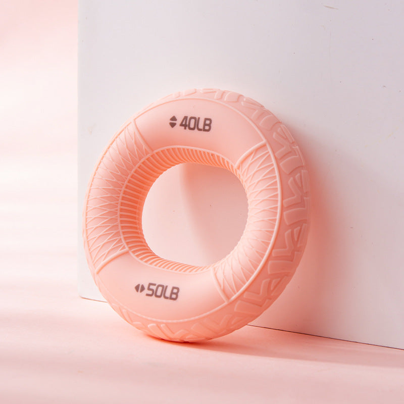 Silicone grip ring, men and women practice arm muscle training, hand strength equipment, five-finger strength, children and students exercise hand strength rehabilitation
