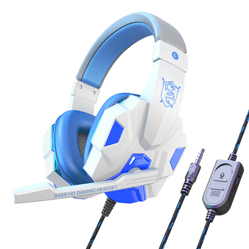 Cross-border dedicated ear + wired laptop special headset game e-sports headset factory wholesale