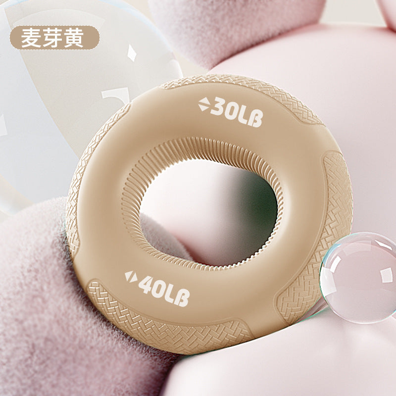 Strictly selected grip ring double strength professional exercise arm hand strength rehabilitation training massage silicone grip
