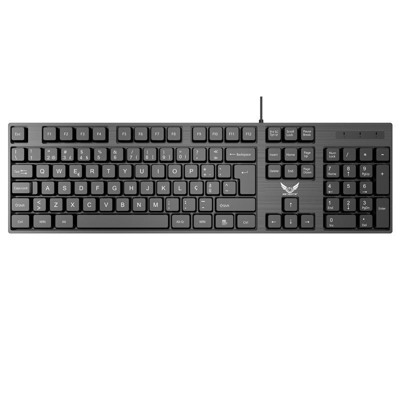 Directly from the manufacturer Wired keyboard for business office household light and thin USB desktop computer accessories keyboard cross-border