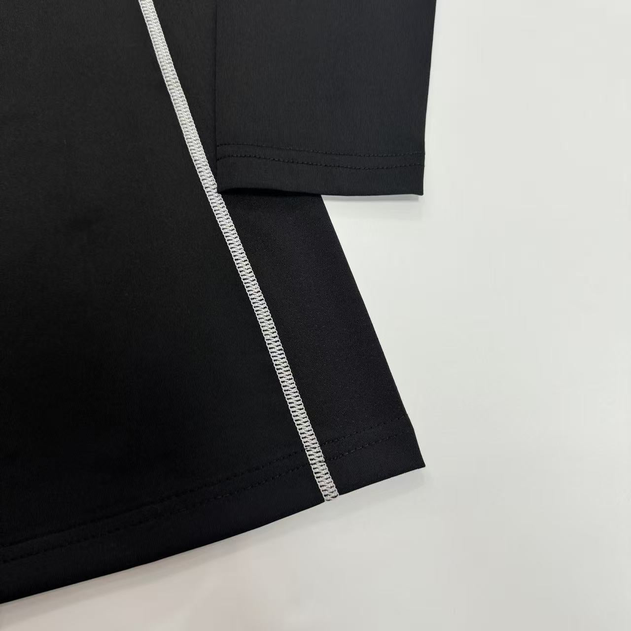 Autumn and winter quick-drying long-sleeved sports tights adult training running outdoor cycling fitness warm and moisture-absorbing interior