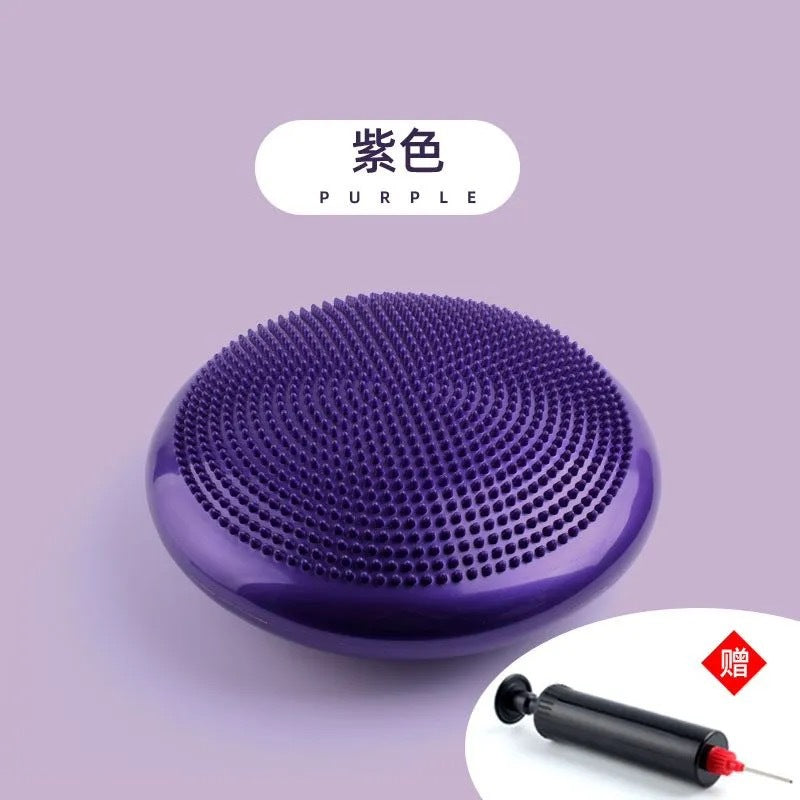 Yoga balance pad Thickened foot step Shiatsu massage Semicircular balance ball training cushion Adult children's rehabilitation foot