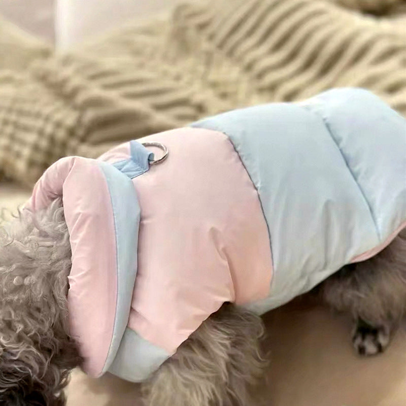 Dog cotton coat vest teddy cat small dog dog clothes Bigbear VIP Pomeranian Yorkshire autumn and winter clothing