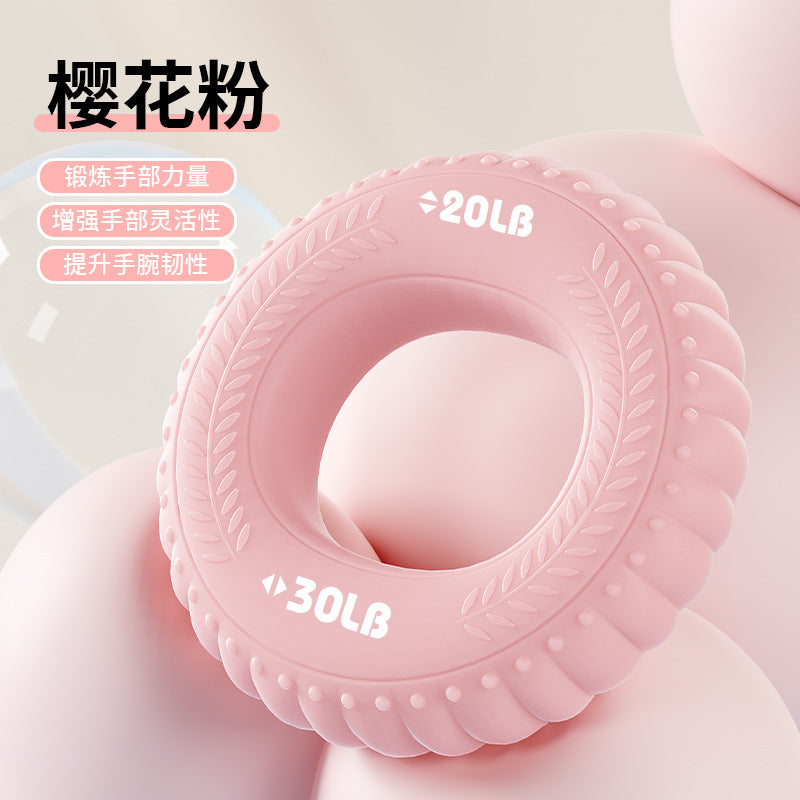 Grip Circle Double Strength Professional Exercise Hand Strength Arm Hand Strength Rehabilitation Training Massage Silicone Grip