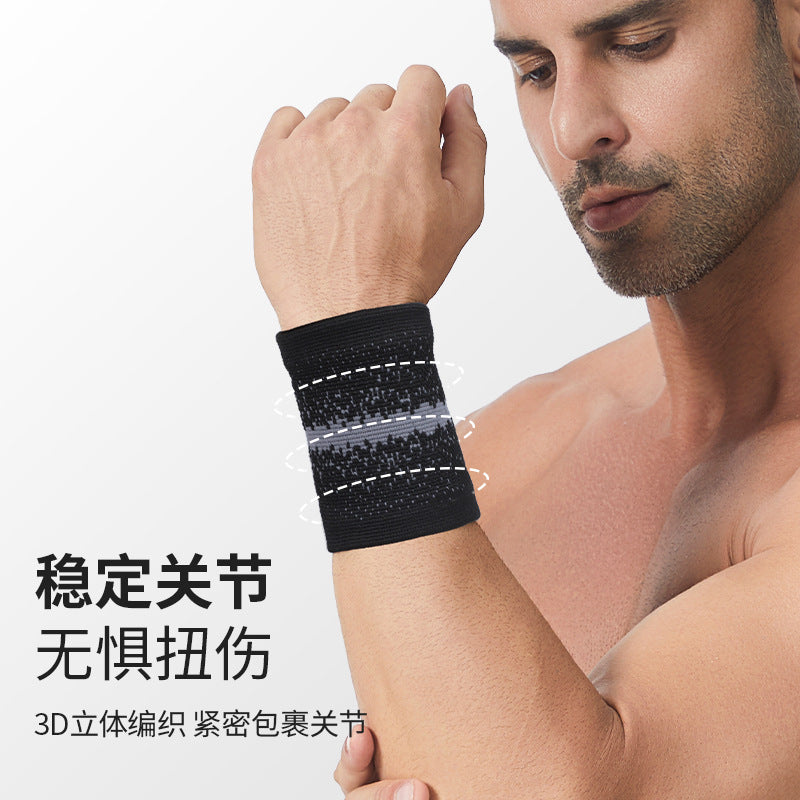 Sports Pressurized Bracer Wrist Anti-Sprain Fitness Sheath Men's and Women's Tennis Badminton Basketball Sweat Wrist Cover