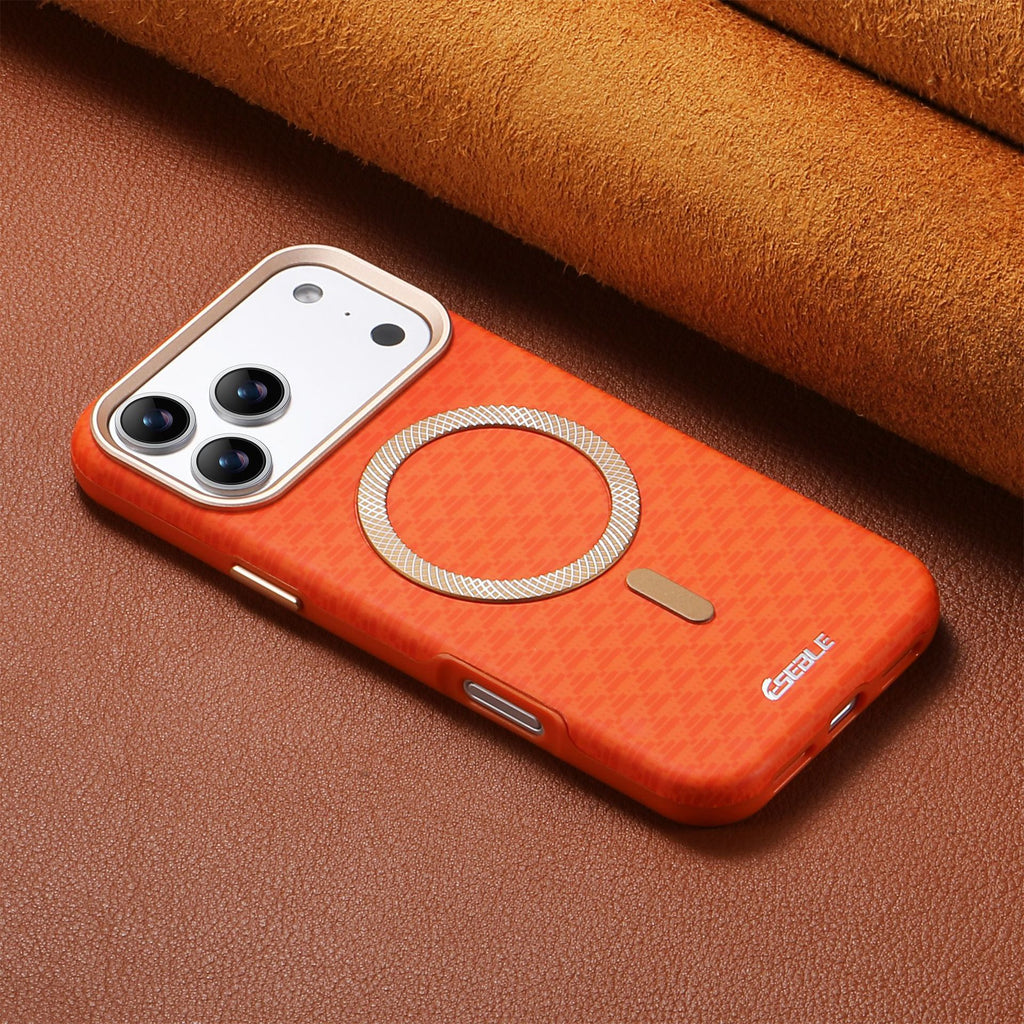 Cross-border application iPhone17PROMAX matte magnetic mobile phone case Apple 16 mountain peak premium protective case 15