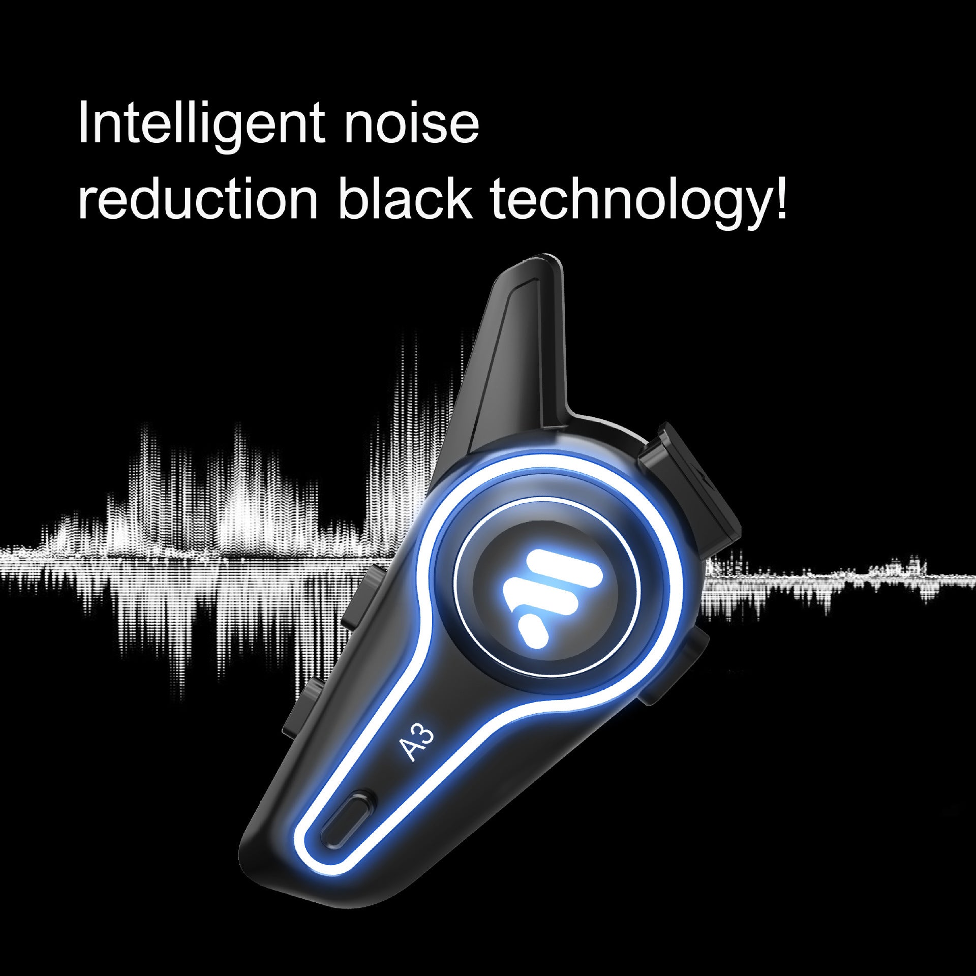 New A3 and A3PRO helmet bluetooth bluetooth headset motorcycle integrated locomotive waterproof takeaway headset