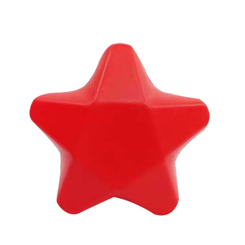 Pentagram Grip Ball Elderly Hand Rehabilitation Training Patient Postoperative Activity Finger Exercise PU Solid Decompression Ball