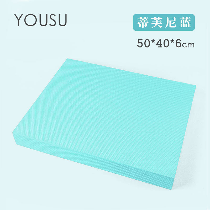 Balance Soft Bed Mat Slide Plate Fitness Plate Support Yoga Ankle Core Training Rehabilitation Equipment Thick Square Mat