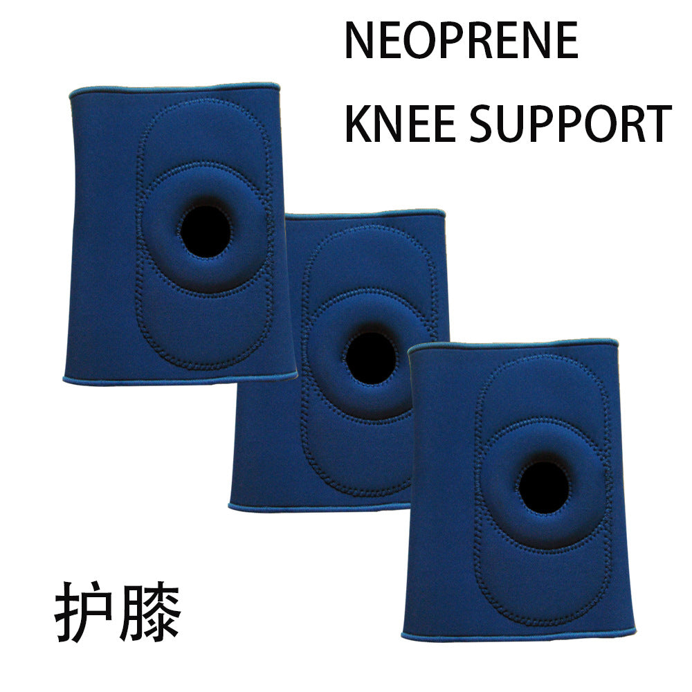 Dongguan Ruibo diving material with hole design sports knee pads outdoor running fitness mountaineering cycling knee protection