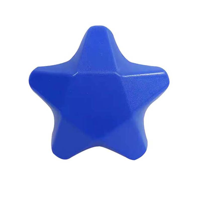 Pentagram Grip Ball Elderly Hand Rehabilitation Training Patient Postoperative Activity Finger Exercise PU Solid Decompression Ball