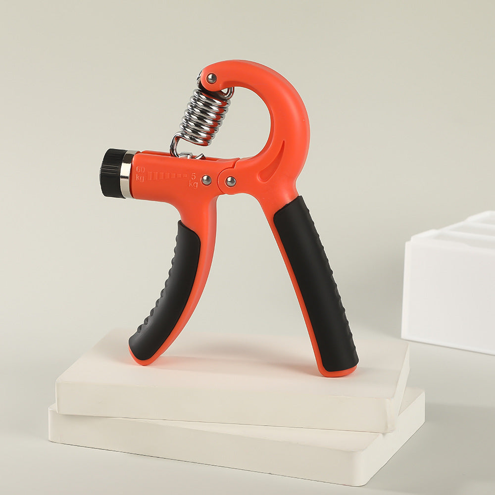 Strictly selected rubber-coated R-type grip 5-60kg high-end men's finger strength trainer, exercise and rehabilitation tool