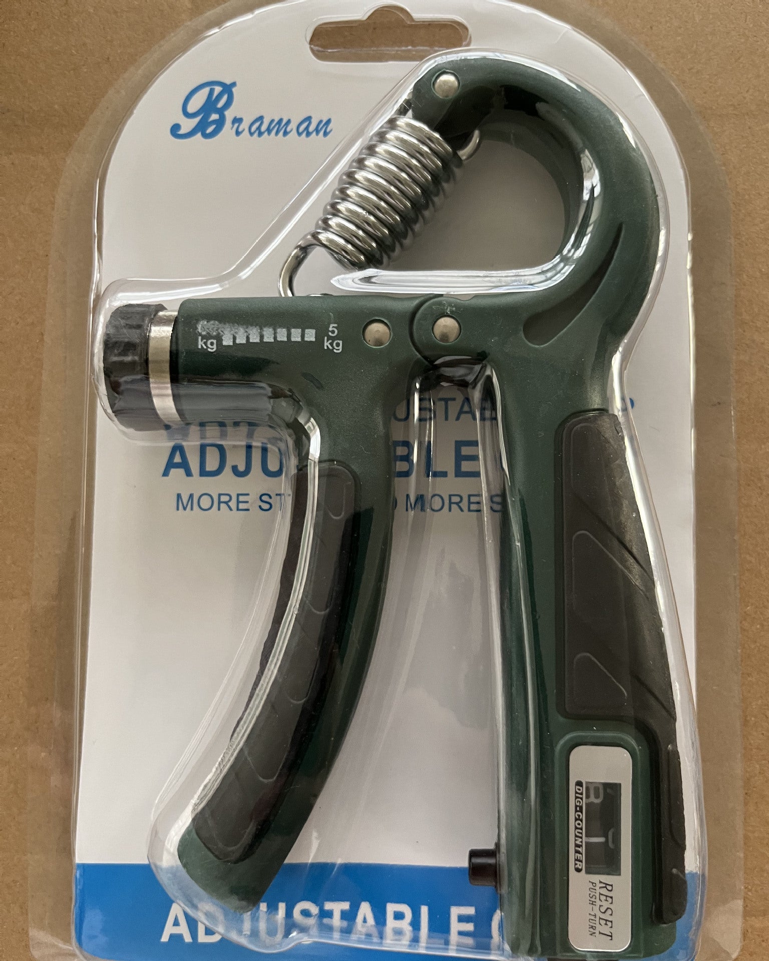 Counting grip professional arm training 5-60KG adjustable arm muscle hand strength fitness rehabilitation decompression finger manufacturer