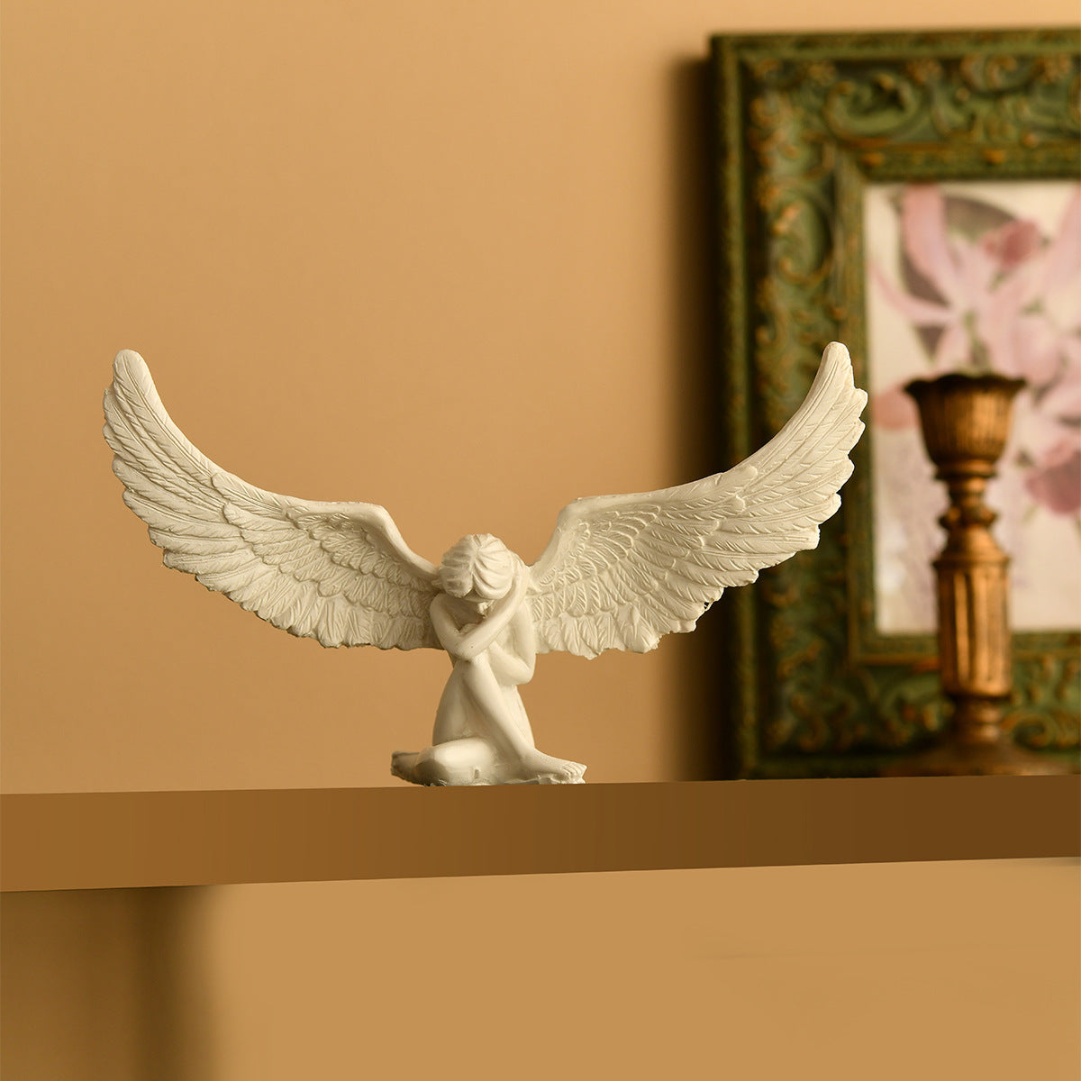 Cross Border Interior Living Room Plütz Angel Muse Cartoon Home Decoration Ornament Resin Crafts