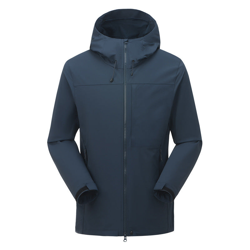 New Spring Outdoor Sports Jacket Anti-splashing Ultra Light Breathable Jacket Men's and Women's Group Hiking Suit Casual Camping