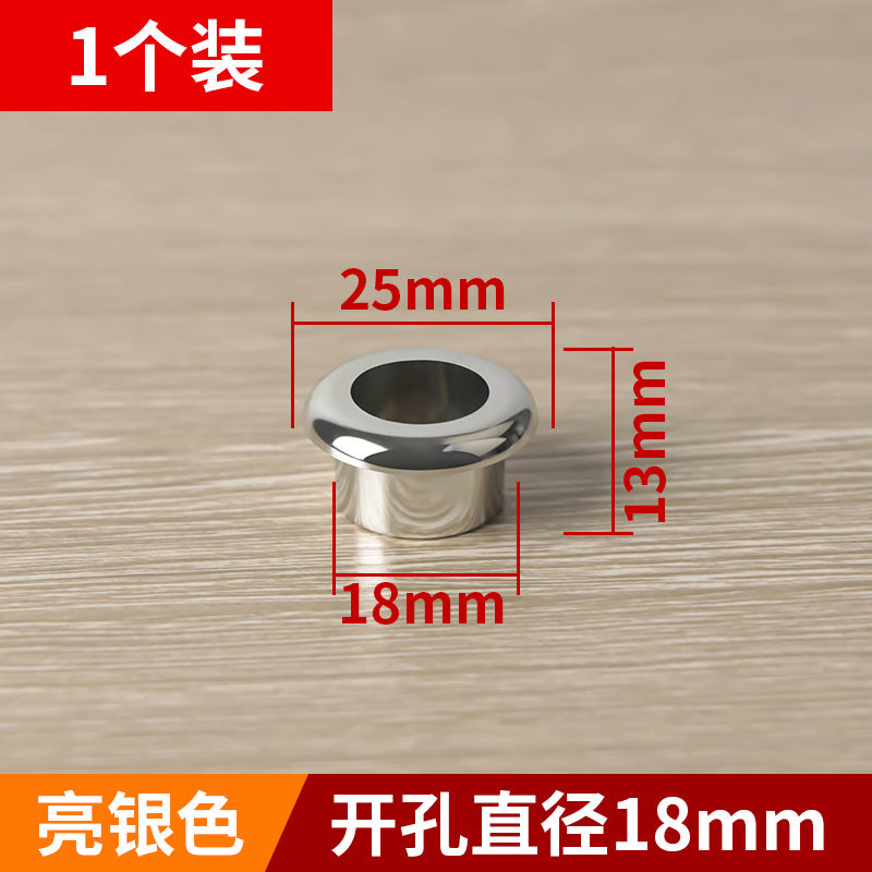Nylon round wire box finishing hole cover computer desktop wire box desk threading hole furniture hardware accessories