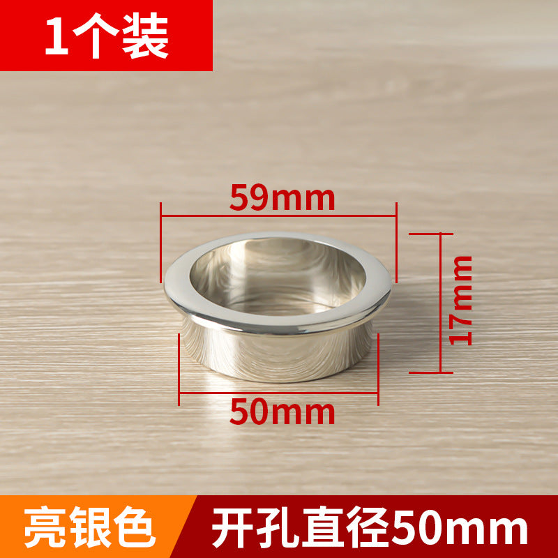Nylon round wire box finishing hole cover computer desktop wire box desk threading hole furniture hardware accessories