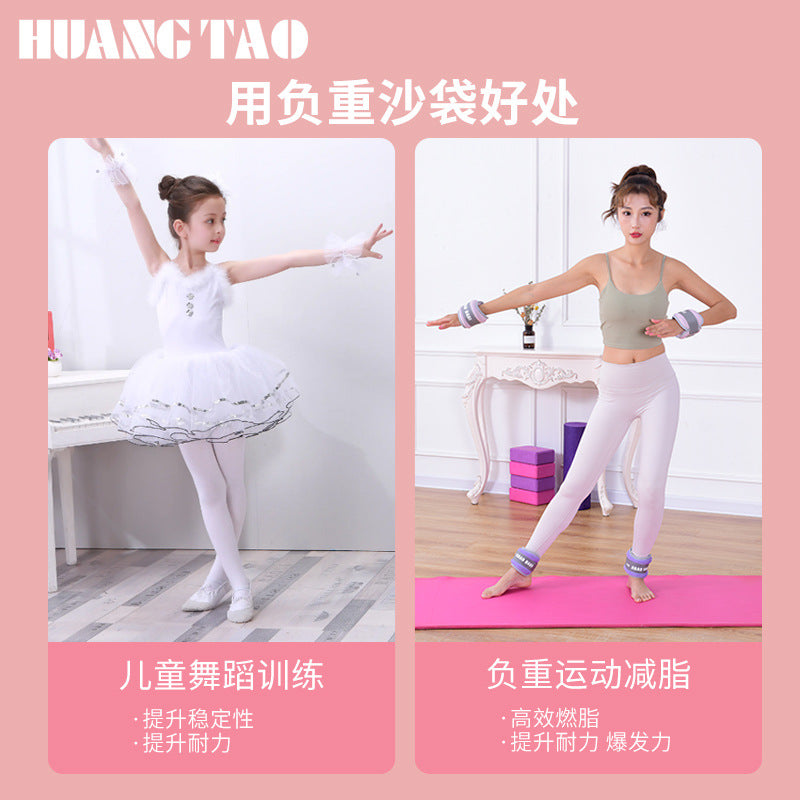 Manufacturer wholesale leggings sandbag weight bearing invisible running dance practice hand binding foot outdoor fitness sandbag yoga