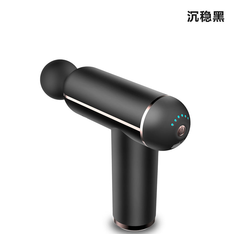 Cross-border Pulse Fascia Gun Muscle Deep Impact Choroid Mini Electric Massage Amazon Massager Neck Rub Gun