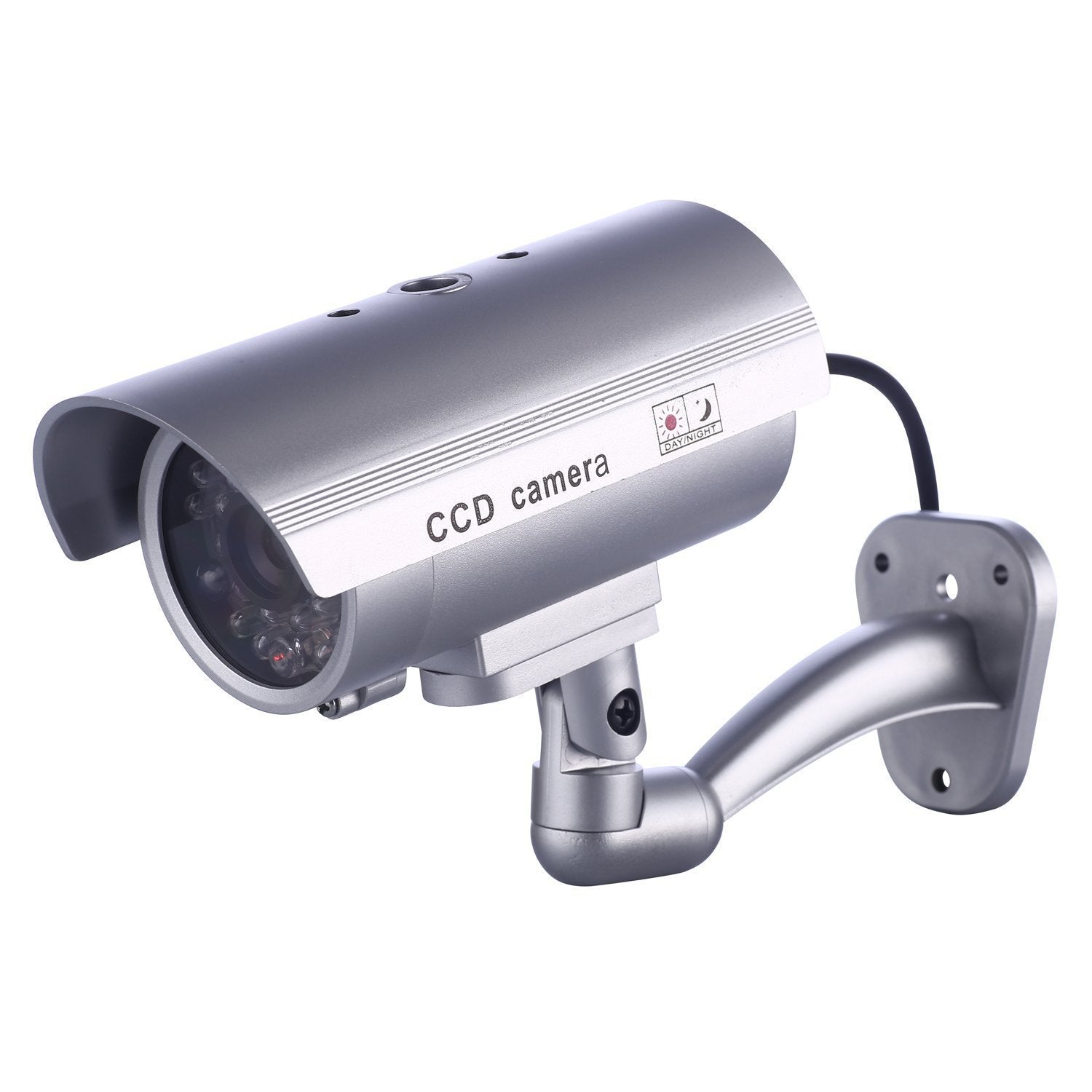 Cross-border IR-2600 fake monitor probe gun type flash home public indoor and outdoor miniature simulation camera