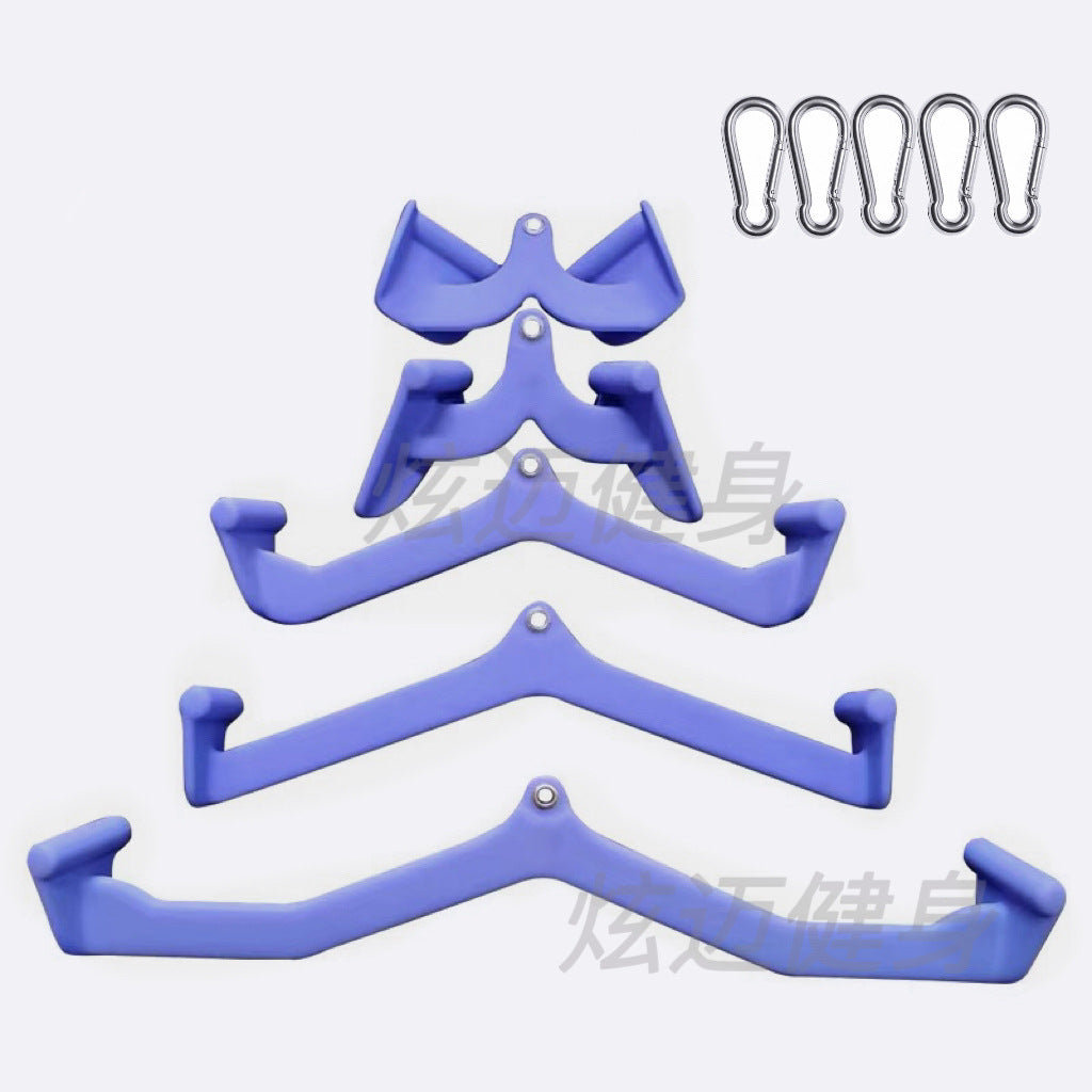 High pull-down handle gantry accessories fitness equipment pair grip grip back training artifact pull back training equipment rod