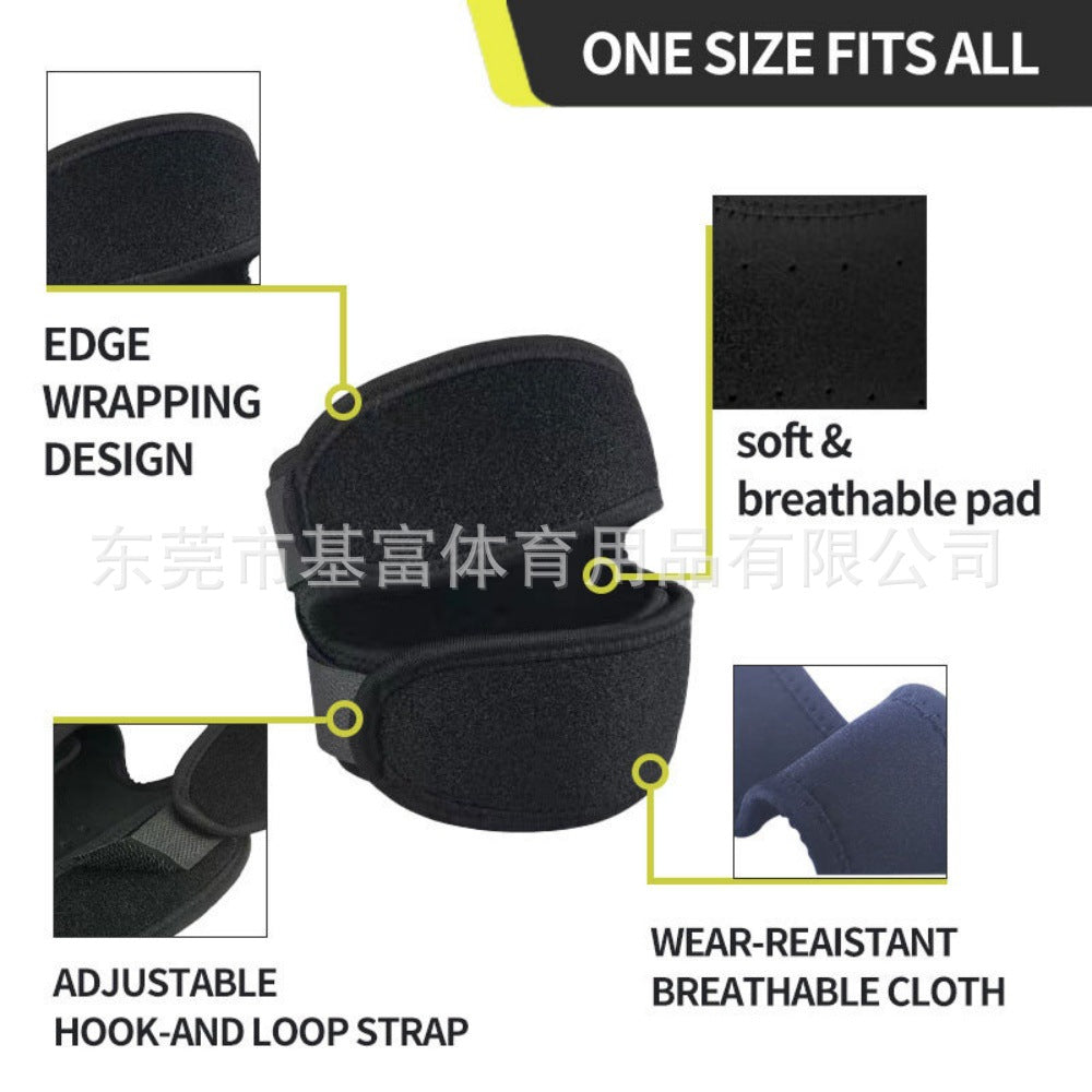 Spot hair patella belt shock absorption pressure knee pads outdoor basketball football mountaineering knee patella protective belt