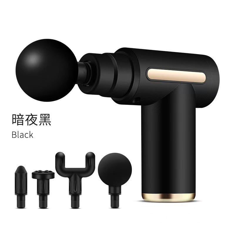 Cross-border Pulse Fascia Gun Muscle Deep Impact Choroid Mini Electric Massage Amazon Massager Neck Rub Gun