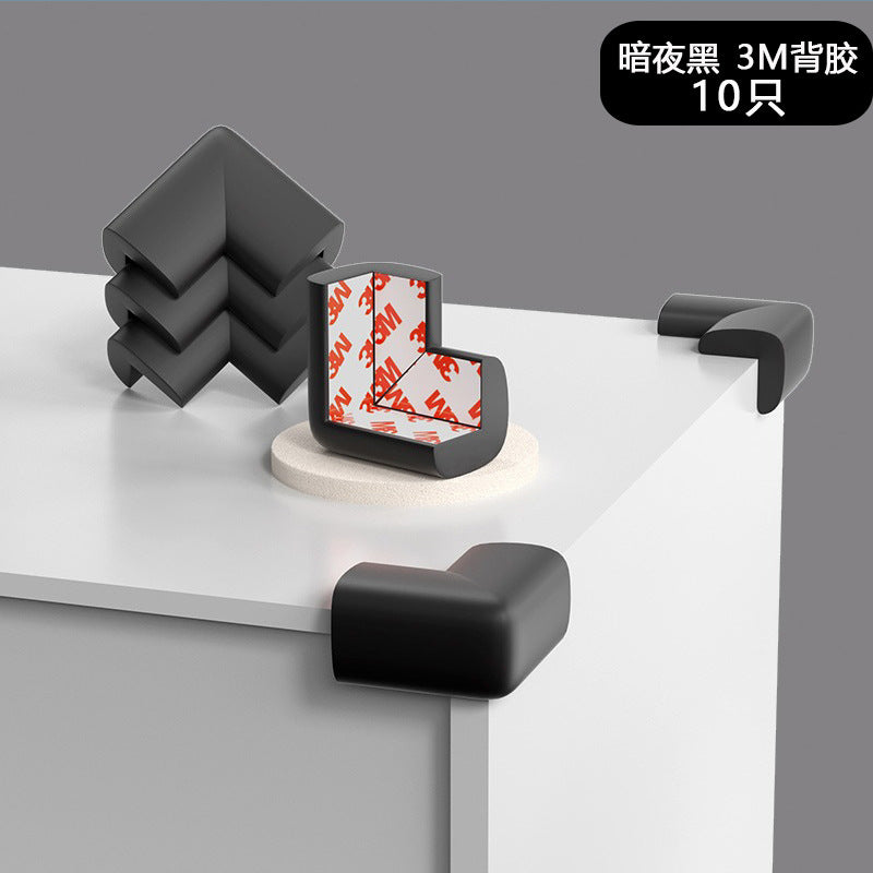 Table table corner anti-collision corner anti-collision strip anti-collision safety hemming soft bed corner sticker baby children right angle protective cover