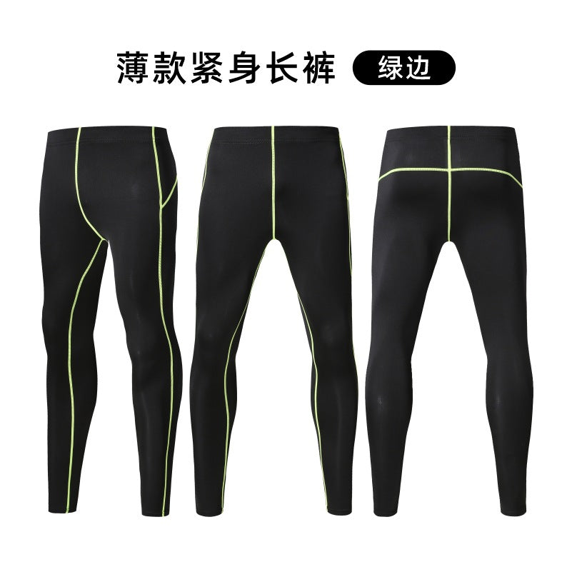 Sports tight suit, quick-drying moisture-absorbing football suit, running base, long-sleeved outdoor velvet thermal high-elastic cycling suit