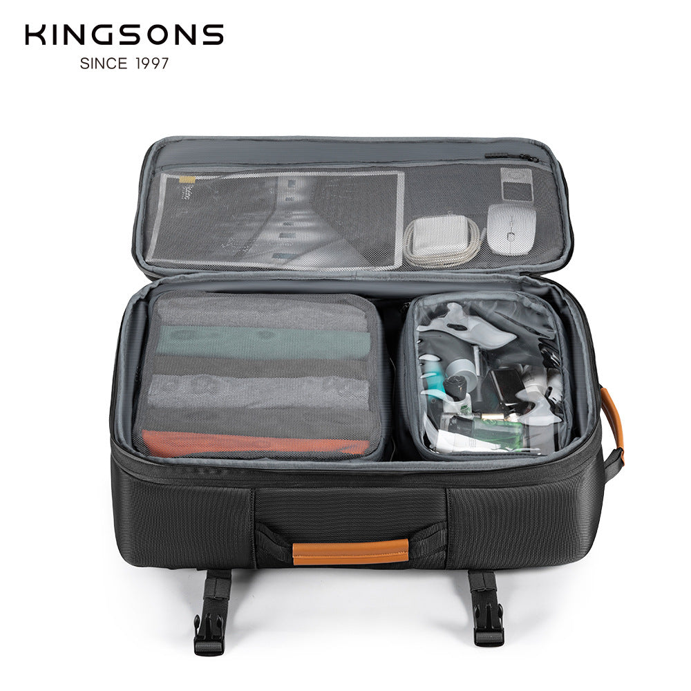 Source factory spot travel bag leisure large capacity business trip backpack multi-functional cross-border including accessories bag backpack