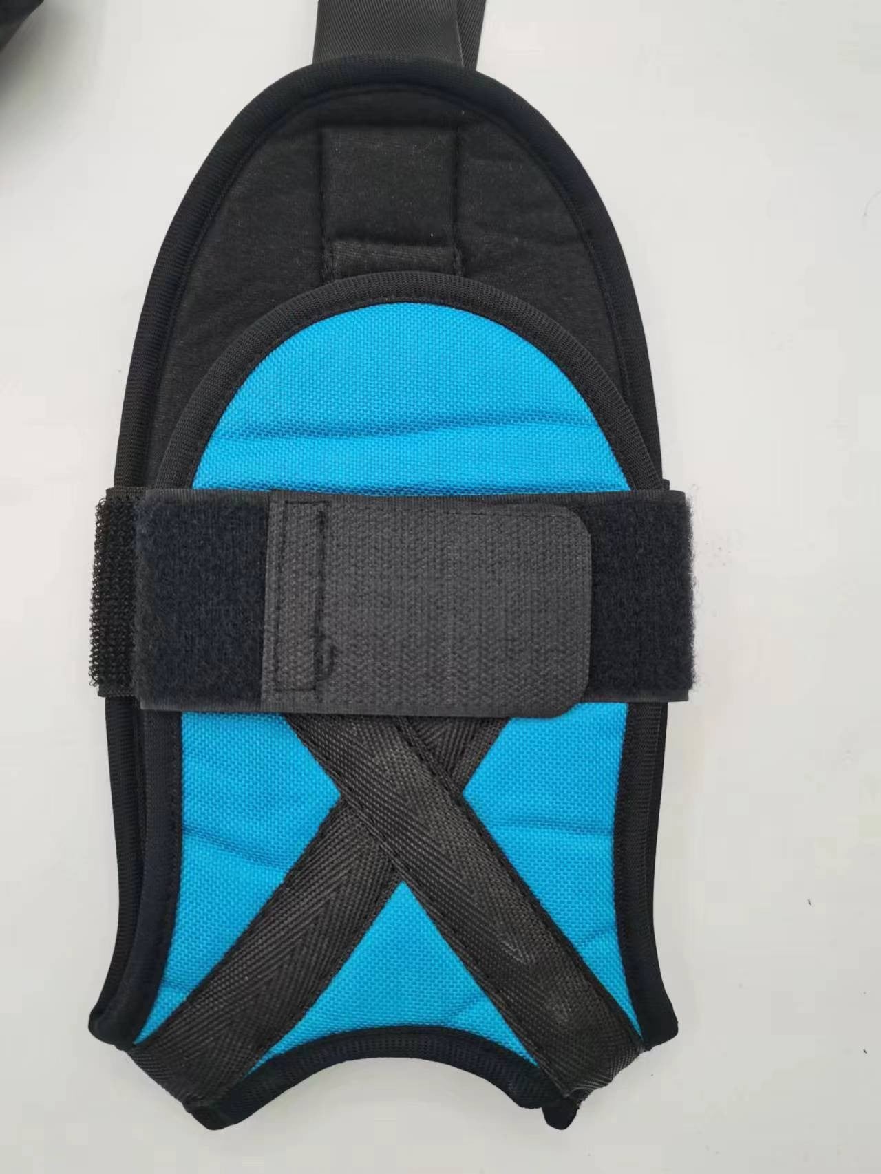 Cross-border direct supply, segmented adjustment, auxiliary hamstring belt, rehabilitation training, leg and foot stretching belt, yoga hamstring belt.