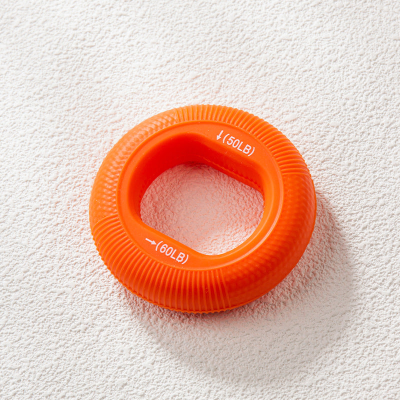 Silicone grip ring, men and women practice arm muscle training, hand strength equipment, five-finger strength, children and students exercise hand strength rehabilitation