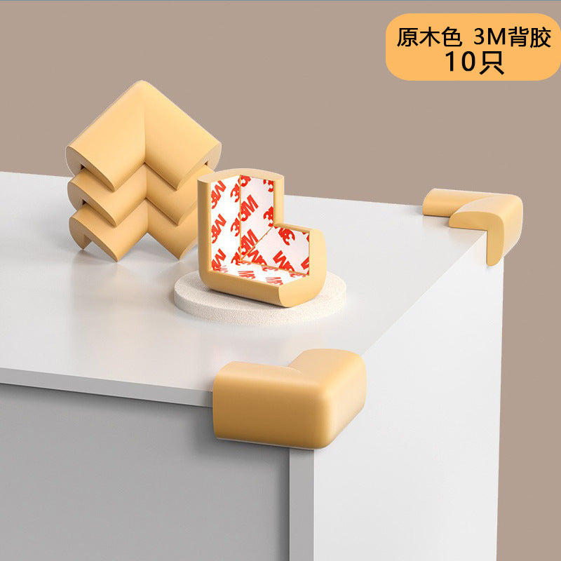 Table table corner anti-collision corner anti-collision strip anti-collision safety hemming soft bed corner sticker baby children right angle protective cover