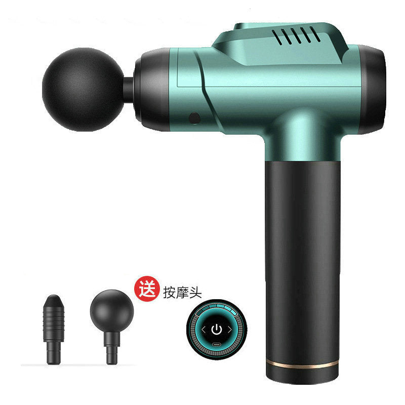 Amazon cross-border fascia gun supply 2500mAh blow electric massage gun deep tissue muscle massager