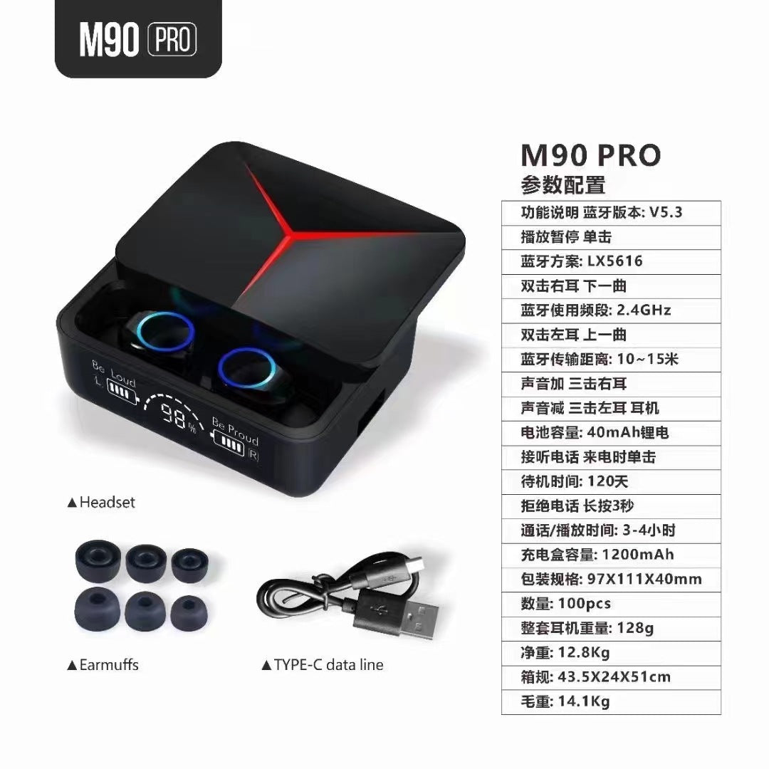Cross-border new private model F9-5C Bluetooth headset M10 YD03 game sports TWS wireless mini in-ear M90