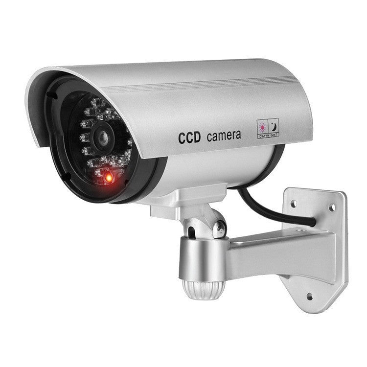 CA-11 Simulation Surveillance Camera False Monitor with Light Flash Probe Home Anti-theft Outdoor Virtual Camera