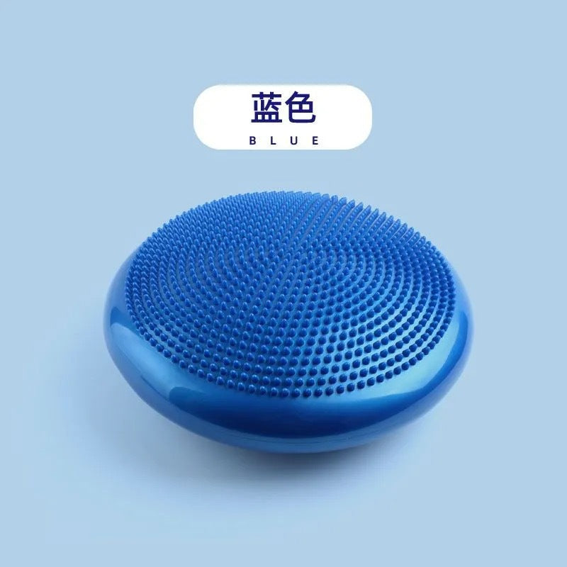 Yoga balance pad Thickened foot step Shiatsu massage Semicircular balance ball training cushion Adult children's rehabilitation foot